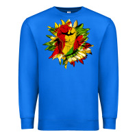 True Royal juneteenth sunflower Premium Sweatshirt - HRA Design Shop