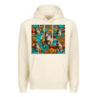 Tofu mustang horse western Premium Hoodie - LillyAllenDesigns