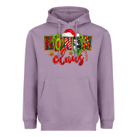 Lavender christmas nonna claus Heavyweight Hoodie - FaDigitalArtStudio