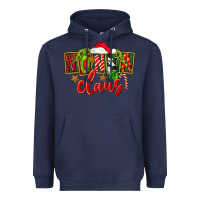 Navy christmas nonna claus Heavyweight Hoodie - FaDigitalArtStudio