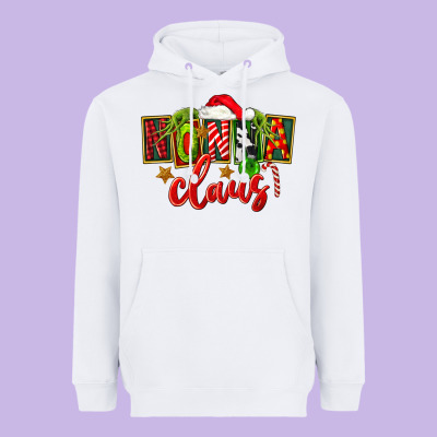 Christmas Nonna Claus Heavyweight Hoodie Designed By Fadigitalartstudio
