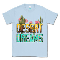 Dusty Blue desert dreams tbw Classic Tee - texasbilliewilder
