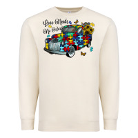 Sandshell love needs no words Premium Sweatshirt - CowhideDigitalArt