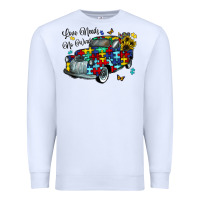 White love needs no words Premium Sweatshirt - CowhideDigitalArt