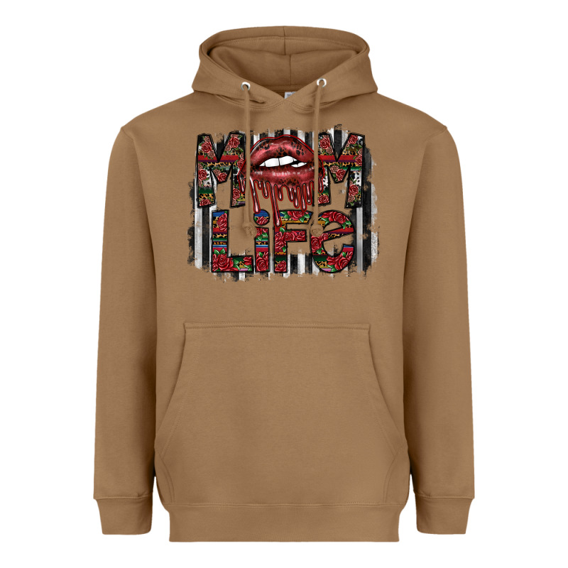 Mom Life Heavyweight Hoodie by SublimationCraftShop | Teevron