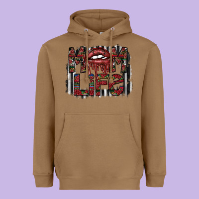 Mom Life Heavyweight Hoodie Designed By Sublimationcraftshop