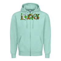 Seafoam Dental Love St. Patricks Day Zipper Hoodie - RanaPortraitStore