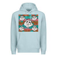 Blue Mist Western Ragdoll Cat Premium Hoodie - LillyAllenDesigns