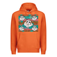Carrot Western Ragdoll Cat Premium Hoodie - LillyAllenDesigns
