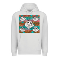 Dove Grey Western Ragdoll Cat Premium Hoodie - LillyAllenDesigns