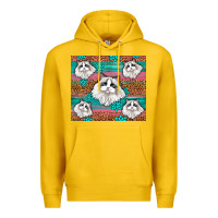 Lemon Western Ragdoll Cat Premium Hoodie - LillyAllenDesigns