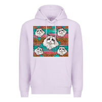 Lilac Western Ragdoll Cat Premium Hoodie - LillyAllenDesigns