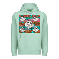 Seafoam Western Ragdoll Cat Premium Hoodie - LillyAllenDesigns