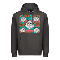 Smoke Western Ragdoll Cat Premium Hoodie - LillyAllenDesigns