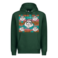 Sports Green Western Ragdoll Cat Premium Hoodie - LillyAllenDesigns