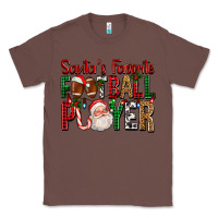 Chestnut Santa's Favorite Football Player For Christmas Classic Tee - FaDigitalArtStudio