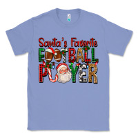 Colony Blue Santa's Favorite Football Player For Christmas Classic Tee - FaDigitalArtStudio