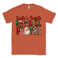 Copper Santa's Favorite Football Player For Christmas Classic Tee - FaDigitalArtStudio