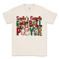 Natural Santa's Favorite Football Player For Christmas Classic Tee - FaDigitalArtStudio