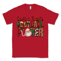 Red Santa's Favorite Football Player For Christmas Classic Tee - FaDigitalArtStudio