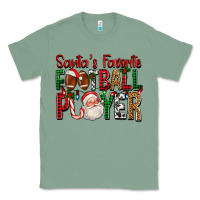 Sage Santa's Favorite Football Player For Christmas Classic Tee - FaDigitalArtStudio
