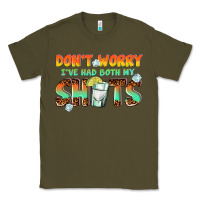 Army Green dont worry ive had both my shots Classic Tee - texasbilliewilder