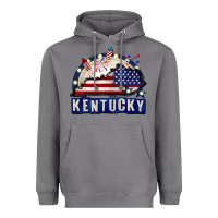 Storm Kentucky 4th of July Heavyweight Hoodie - CowGirlArtShop