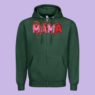 Zipper Hoodie mama valentines day
