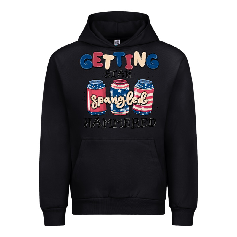Getting Star Spangled Hammered Urban Hoodie by MaliasSmallBusiness | Teevron
