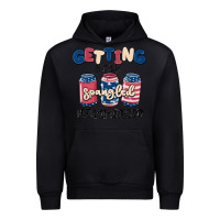 Black getting star spangled hammered Urban Hoodie - MaliasSmallBusiness