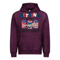 Mauve Wine getting star spangled hammered Urban Hoodie - MaliasSmallBusiness