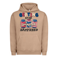 Pigment Burro getting star spangled hammered Urban Hoodie - MaliasSmallBusiness