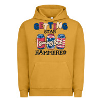 Pigment Peanut Butter getting star spangled hammered Urban Hoodie - MaliasSmallBusiness