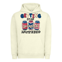 Pigment Pistachio getting star spangled hammered Urban Hoodie - MaliasSmallBusiness