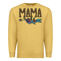Antique Gold mama Premium Sweatshirt - CowhideDigitalArt