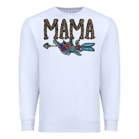 White mama Premium Sweatshirt - CowhideDigitalArt