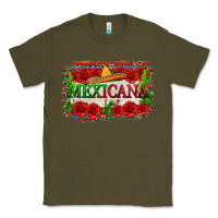 Army Green mexicana Classic Tee - Zillion Design Studio