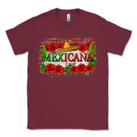 Burgundy mexicana Classic Tee - Zillion Design Studio