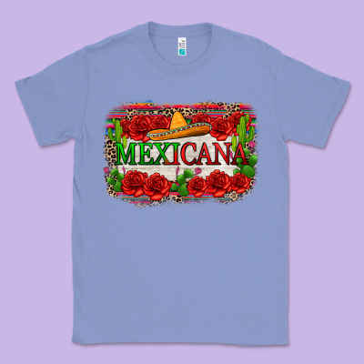 Mexicana Classic Tee Designed By Zillion Design Studio