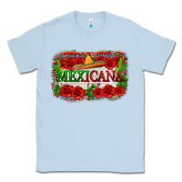 Dusty Blue mexicana Classic Tee - Zillion Design Studio
