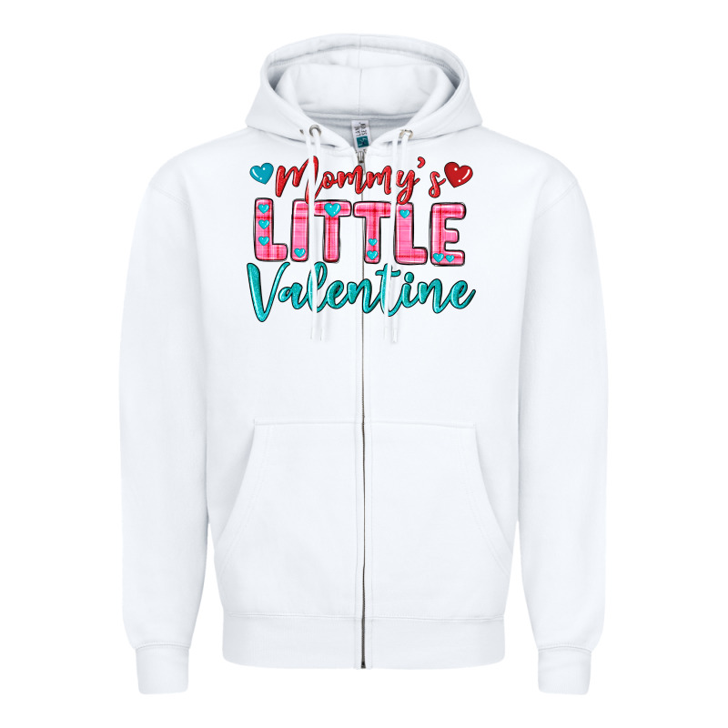 Momys Little Valentine Zipper Hoodie by texasbilliewilder | Teevron