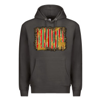 Smoke christmas reindeers leopard background Premium Hoodie - BarkalooDesign