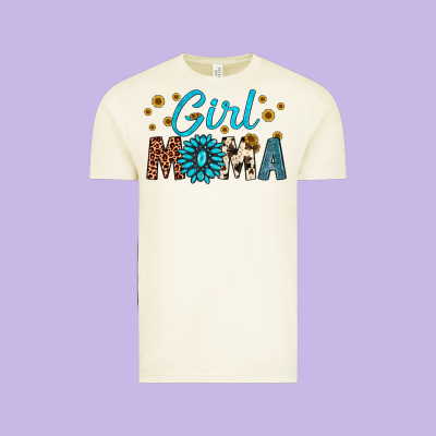 Girl Mama Vintage Tee Designed By Artiststas