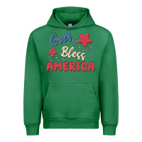 Emerald god bless america Urban Hoodie - MaliasSmallBusiness