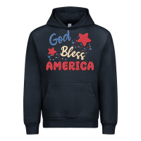 Navy god bless america Urban Hoodie - MaliasSmallBusiness