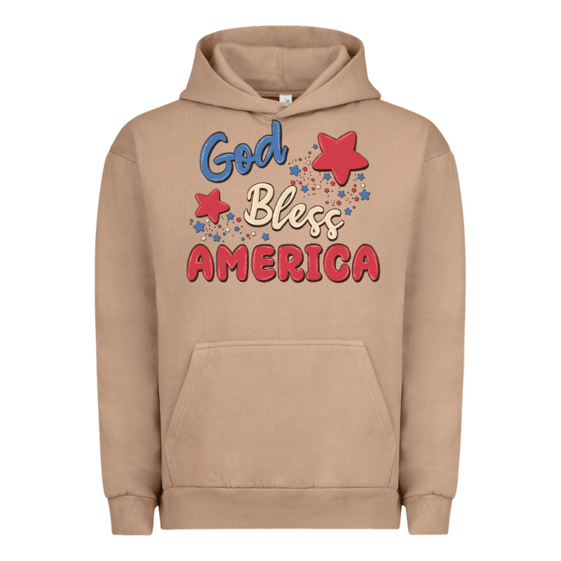 God Bless America Urban Hoodie by MaliasSmallBusiness | Teevron