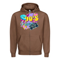 Chestnut 90's mama Zipper Hoodie - Zillion Design Studio