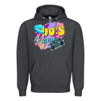 Smoke 90's mama Zipper Hoodie - Zillion Design Studio
