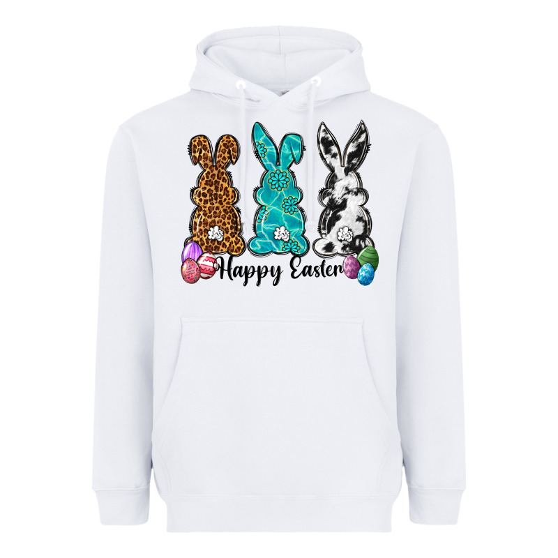 Western Happy Easter Peeps Heavyweight Hoodie by Neo Western | Teevron