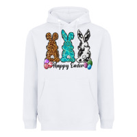 White Western happy easter peeps Heavyweight Hoodie - Neo Western